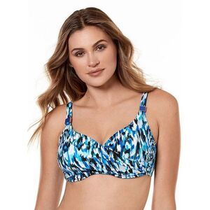 NWT Miraclesuit Caspiana Surplice Bra Top Swimsuit size 34 DD